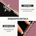 thumbnail image 4 of Haosy Dusty Rose Notebooks 2 Pcs 1-subject Journal 60 Sheets A5 College Ruled Paper Detachable Ring 8.3"x5.7", 4 of 8