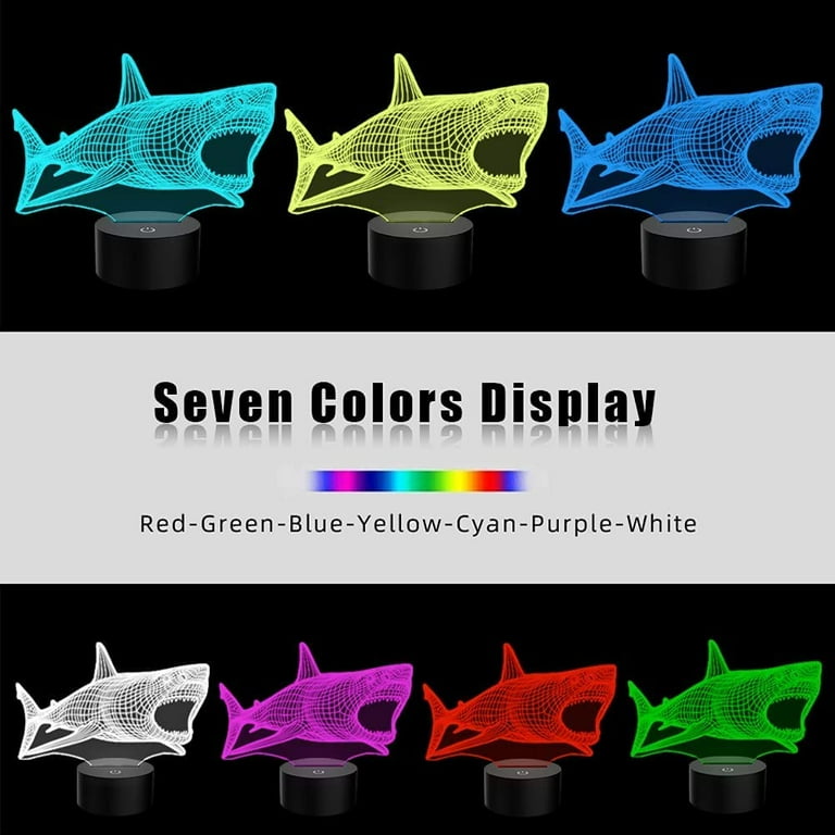 Soft Touch LED Lamp - Shark Soft Touch LED Lamp - Shark
