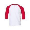 thumbnail image 3 of Toddler Three-Quarter Sleeve Baseball Tee, 3 of 4
