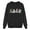 Black, variant on Cute Sweatshirt for Toddler Girls Kids Christmas Sweatshirt Retro Hippo Christmas Shirt Holiday Sweater Christmas Christmas Crewnec Christmas Blouse Shirts Top Size 4-5T