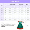 thumbnail image 3 of Girls Christmas Cartoon Dress Flutter Sleeves Skirt Xmas Outfit, 3 of 6