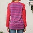 thumbnail image 5 of Godom Blouses for Women Fall Long Sleeves V Neck Tops Casual Knit Tunic Loose Fit T Shirt, 5 of 7