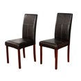 thumbnail image 5 of Simple Living  Bettega Parson Chair (Set of 2) Brown, 5 of 5