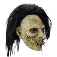 thumbnail image 3 of Casco de látex con forma de calavera con pelo para el carnaval de Halloween, 3 of 4