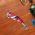 thumbnail image 4 of Lure Calcilla de pesca luminosa Jigs Cebo de pesca Cebo artificial () Rojo Negro, 4 of 7