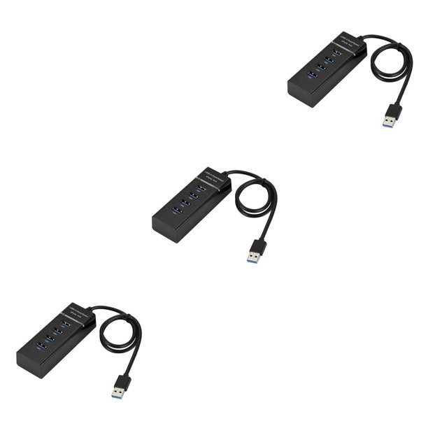 sweethay Nuevo USB3.0 Extender Multi-Port USB a cuatro Cable Separador Laptop Hub Docking Station Hub de 4 puertos Type1 NO1
