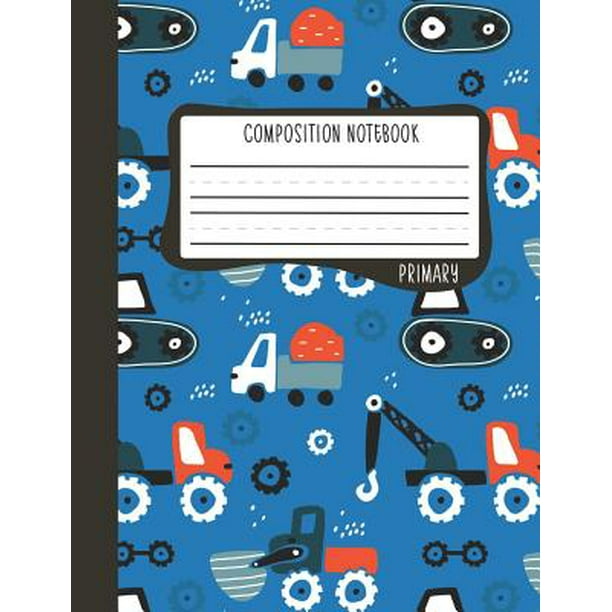 Primary Composition Notebook Kindergarten 1st & 2nd Grade Primary Journal for Boys & Girls