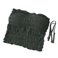 thumbnail image 5 of HAYIMI Women Detachable Strap Smocked Tube Tops, Ruffle Edge Elastic Strapless Bandeau Bustier, Textured Fabric Convertible Wrap Camisole for Daily Layering, 5 of 6