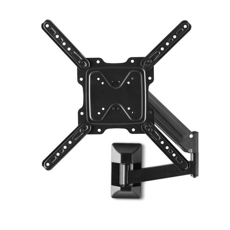 onn. Full Motion Spring-Assisted TV Wall Mount, Supports 24" - 65" TVs - Up to 66 lbs