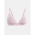 thumbnail image 3 of No Boundaries Women's Fit Stretch Triangle Bralette, Sizes XS-3XL, 3 of 3