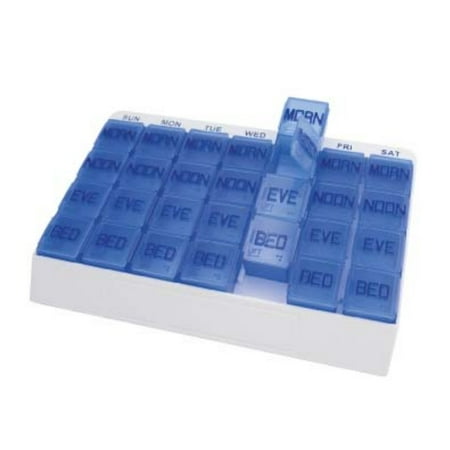 Large 7 Day Weekly Pill Organizer (1) (Best Way To Swallow Large Pills)