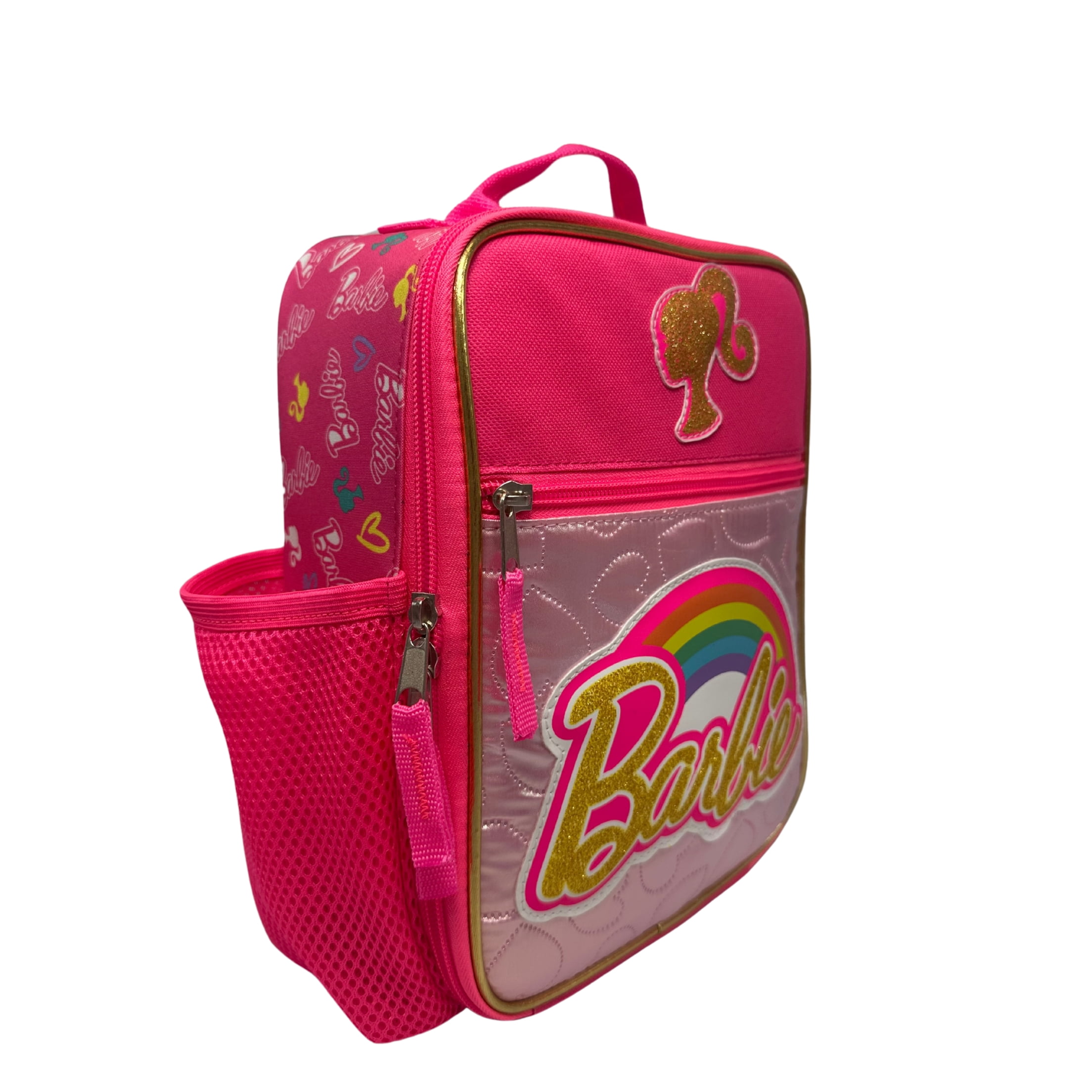 Barbie "Style" Reusable Polyester Lunch Kit