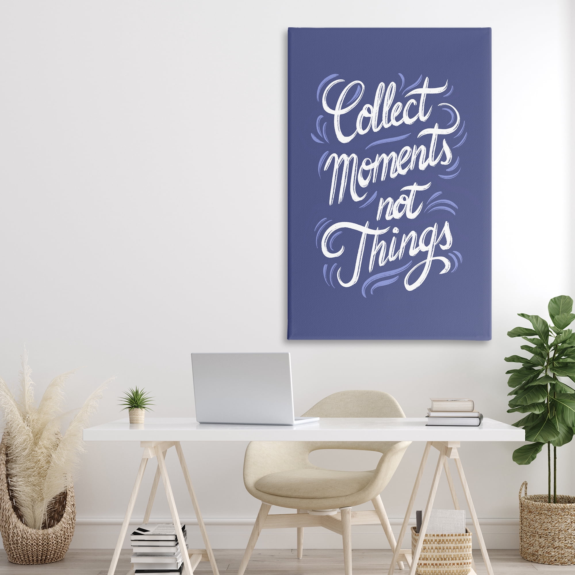 Stupell Industries Collect Moments Not Things Canvas Wall Art, design by Martina Pavlova