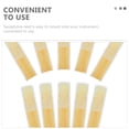 thumbnail image 4 of TABLZONE 10Pcs Medium Hardness Alto Saxophone Reeds 2.5 Strength Assorted Color Practical Replacement, 4 of 8