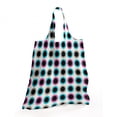 thumbnail image 2 of Geometrical Reusable Portable Bag, Colorful Weathered Repeated Plenitude Polka Spots Dots Nested Circles Art, Fabric Market Bag Sturdy Easy to Clean Foldable Slim Design, Multicolor, by Ambesonne, 2 of 4