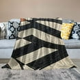 thumbnail image 2 of EastSmooth  Geometric Boho Couch Covers for 3 Cushion Couch Sofa Cover Reversible Chenille Couch Covers for Sectional Sofa Cover Black White Triangle Plaid Geometric Couch Cover Blanket, 2 of 6