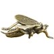 thumbnail image 1 of Estatuilla de oro Estatuilla retro Estatuilla pequeña Estatuillas de latón vintage TUNC Sencillez, 1 of 5