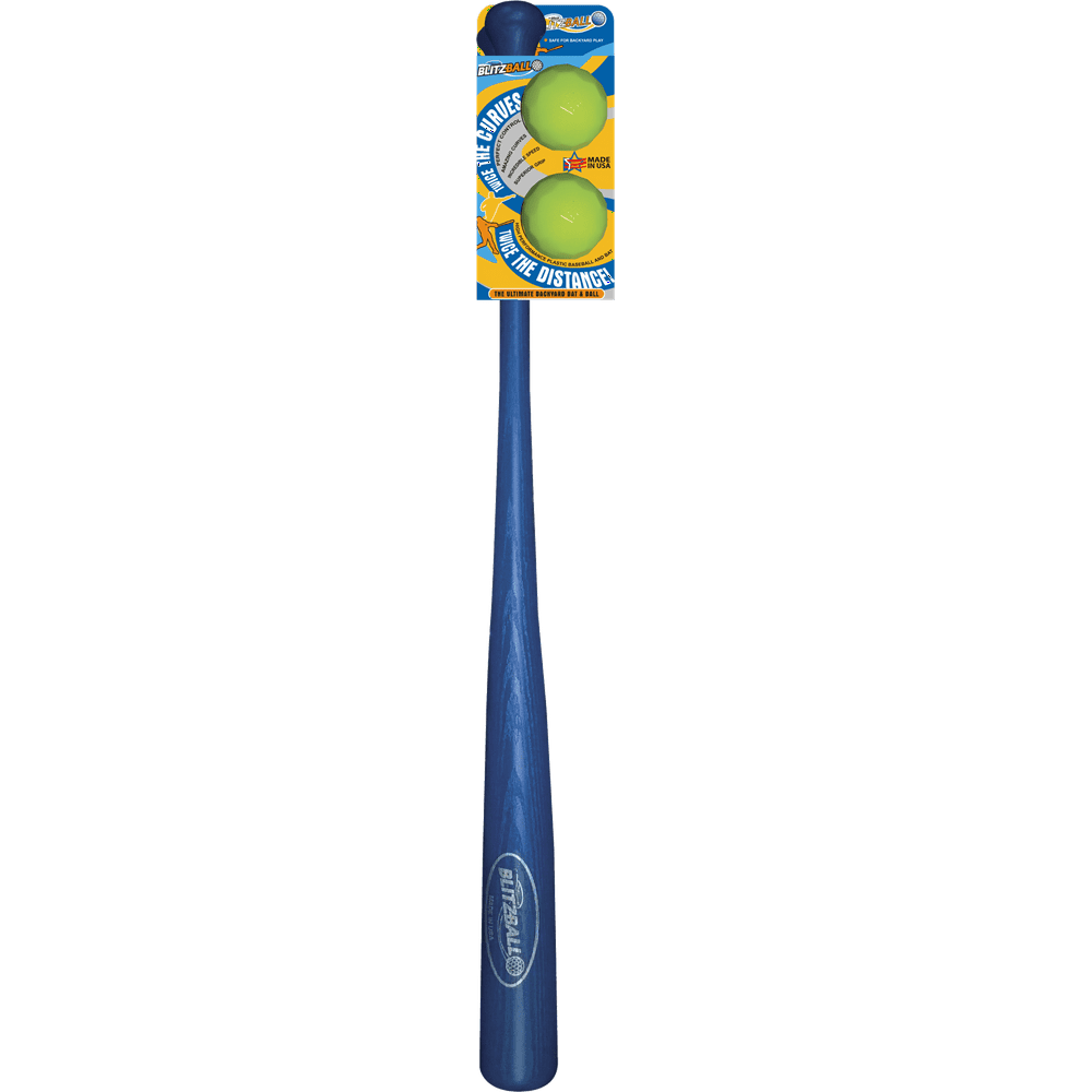 Blitzball Plastic Bat And Ball Combo Set (2 Balls)