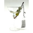thumbnail image 5 of Raz Imports Martini Christmas Ornament, Clear, 1 Count, 5 of 6