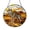 Acrylic 3.5 Inch, variant on Desert Wolf Stained Glass Suncatcher Window Hanging Decor, Wild Animal Landscape Stained Glass Style Window Ornament, Nature Wildlife Art Sun Catcher for Living Room Window Decor