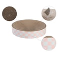 thumbnail image 2 of THE LICKER STORE Nelson 20.13" Modern Cardboard Round Bowl Cat Scratcher with Catnip, Strawberry Milkshake, CSR1010E, 2 of 6