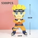 thumbnail image 1 of Bloques de construcción de Naruto para niños, juguete de ladrillos para armar figuras de Uzumaki, Naruto, Hatake y Kakashi, incluye 5300 piezasWith box Gong Bohan LED, 1 of 2