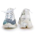thumbnail image 4 of Watercolor Pumpkins White Blue Walking Shoes for Men Woman Lightweight Tennis Fashion Elastic Sports Shoes Cushion Basketball Shoes, 4 of 7