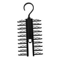 thumbnail image 2 of Portacorbatas, organizador de corbatas, para uso doméstico, ahorra espacio, para , con 20 ganchos, soporte para corbatas y cinturones, 2 of 9