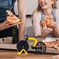 thumbnail image 1 of Pizza Cutter Wheel, Pizza Cutter Stainless Steel, Stainless Steel Pizza Cutter Pizza Cutter Ingenious Rolling Knife Pizza Wheel Cutter Pizza Cutter Baking Tool, Pizza Cutter Stainless Steel, 1 of 9