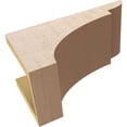 thumbnail image 6 of 7"W x 14"D x 7"H Wide Yorktown Rough Cedar Woodgrain TimberThane Corbel, Primed Tan, 6 of 6