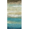 thumbnail image 2 of Vess, June Erica 14x24 White Modern Wood Framed Museum Art Print Titled - Ocean Strata III, 2 of 4