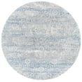 thumbnail image 3 of SAFAVIEH Alhambra Euphemia Floral Bordered Area Rug, Ivory/Blue, 6'7" x 6'7" Round, 3 of 11
