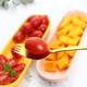 thumbnail image 3 of Juego de vajilla reutilizable de 4 bolsas de acero inoxidable, tenedor, cuchara de postre, cuchara para helado, tenedor para ensalada, 3 of 5