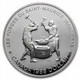 thumbnail image 2 of 1988 Canada Silver Dollar Proof (Saint-Maurice Ironworks w/OGP), 2 of 4
