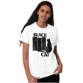 thumbnail image 3 of Black Cat Punk Rock Kitty Lovers Men's Graphic T Shirt Tees Brisco Brands L, 3 of 6