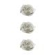 thumbnail image 4 of Sonducket Bufanda de mujer bloqueador solar chal de playa de seda elegante pañuelo para el cuello cubierta de ropa accesorio hermoso para exteriores gris Type1 NO1 Sonducket CBP368003, 4 of 6