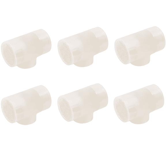 6 Tracheostomy Filter Heat Moisture Exchanger HMEs Humidifier Supplies. Individually Packaged.