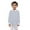 Light Blue-4, variant on FUZHIQ Youth Button Up Shirts For Boys Boys Girls Long Sleeve Striped Button Down Casual Long Sleeves Dress Shirts ,2-3 Years