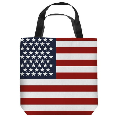 Flag Tote Bag - American Flag Tote Bag