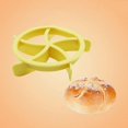 thumbnail image 2 of Dough Press Bread Rolls Mold for Baking Use 4Pcs Plastic Pastry Cutter Tools, 2 of 2