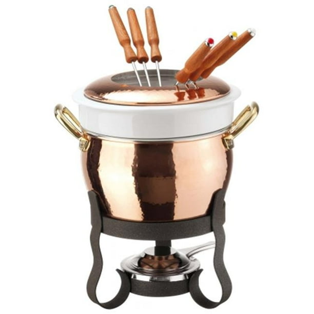 Paderno World Cuisine 1543011 Copper Fondue Set