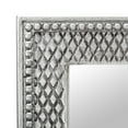 thumbnail image 2 of Safavieh Velmin Traditional Border Rectangle Mirror, Silver, 2 of 4