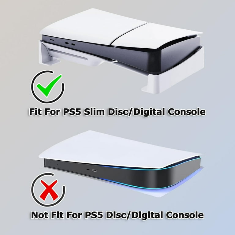 Horizontal Stand for PS5 Slim Console, Base Stand for PS5 Slim