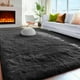 thumbnail image 3 of Alfombra PAGISOFE, 152 x 244 cm, esponjosa, lavable, negra, 3 of 9