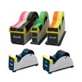 thumbnail image 5 of Steel Tape Dispenser - EX-17 Desktop Cutter - 3" Wide - Padded Base - Blue/Grey, 5 of 7