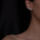 thumbnail image 4 of Pendientes de Wing (a p) 18k pendientes de clavos de tremella simulados, pendientes de Cartier para mujeres, 4 of 4