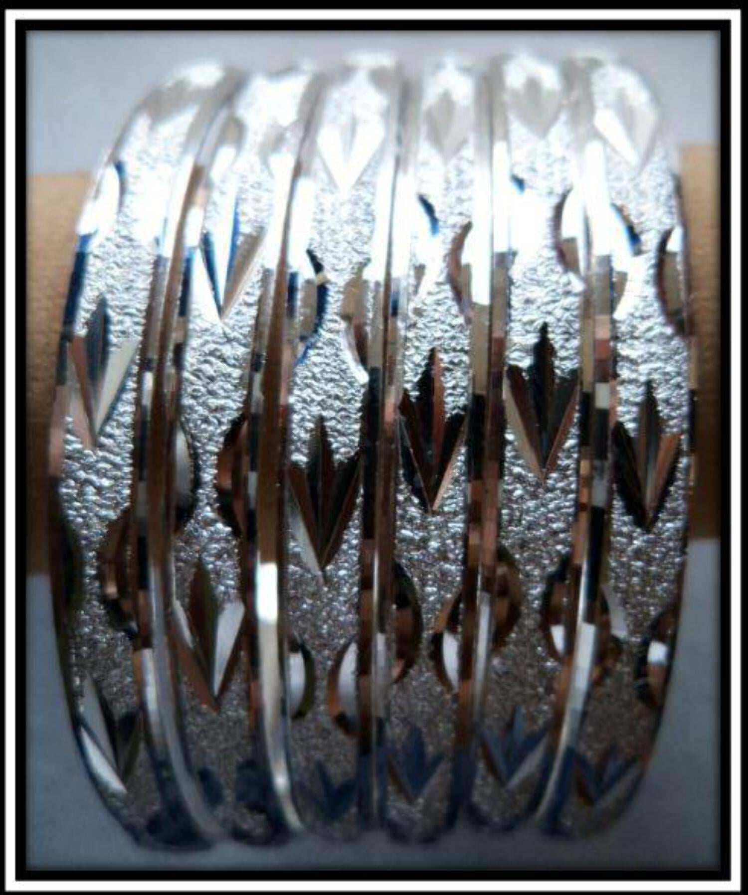 JoeytheJewelryNY 18k Gold Layered Real Gold-Filled Bangles Dozen 12pcs 6mm