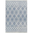 thumbnail image 2 of Hauteloom Rika Recycled Material Living Room, Bedroom Area Rug - Blue, Gray - 6' x 9', 2 of 8
