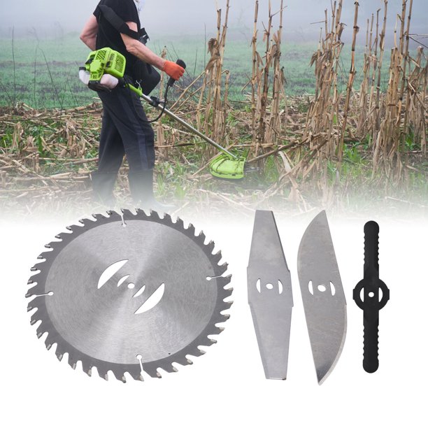 Cuchillas De Repuesto Para Cortadora De Malezas, Cuchilla Para Cortadora De Malezas, Hojas De Sierra De Plástico De Acero Inoxidable De Larga Duración Para Cortadora Inalámbrica