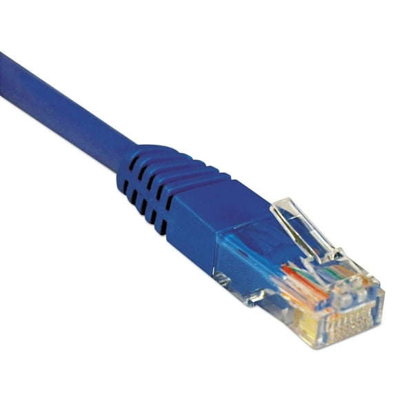 Tripp Lite N002-025-BL CAT5e 25 ft.350 MHz Molded Patch Cable - Blue